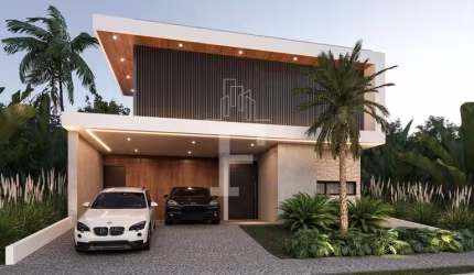 Casa em condomínio fechado com 4 quartos à venda na Rua Sebastião Cardoso, 168, Parque Brasil 500, Paulínia, 366 m2 por R$ 3.285.000