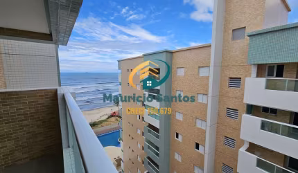 Apartamento em Itanhaém, bairro Centro, novo e com 2 dormitórios sendo 1 suíte, Lazer completo frente ao mar com excelente localização, visite!