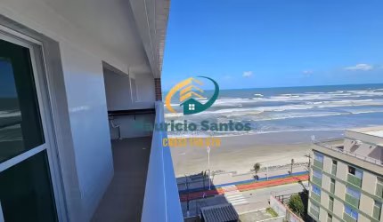 Apartamento em Mongaguá, Centro, novo e com 2 dormitórios sendo 1 suíte, sacada com vista para o mar, Residencial com lazer completo e ótima localização!!