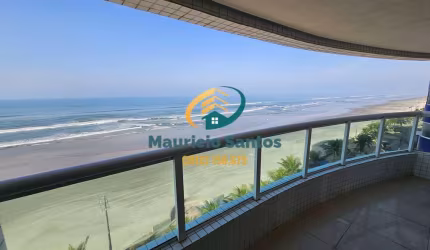 Apartamento em Mongaguá, bairro Jardim Marina... 2 suítes, lavabo, sacada gourmet com vista permanente para o mar, residencial com lazer completo no melhor bairro da cidade!!