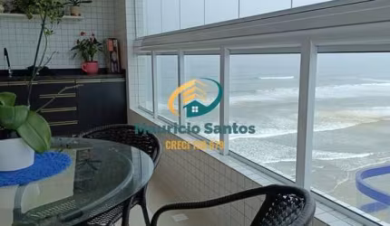 Apartamento em Mongaguá, bairro Jardim Marina, mobiliado com 2 dormitórios sendo 1 suíte, sacada com vista para o mar, Residencial com lazer completo no melhor espaço da cidade!!