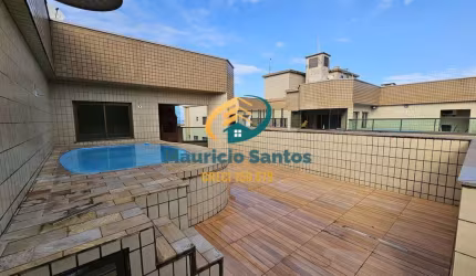 Cobertura Duplex em Mongaguá, bairro Jardim Marina, 4 dormitórios sendo 1 suíte, piscina e espaço Grill, Residencial com excelente padrão e localização, lazer completo.
