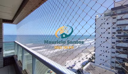 Apartamento em Mongaguá, bairro Centro, excelente padrão, 2 dormitórios sendo 1 suíte, Residencial com lazer de frente para o mar...