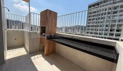 Cobertura com 2 quartos à venda na Rua Barão de Mesquita, Tijuca, Rio de Janeiro, 110 m2 por R$ 460.000
