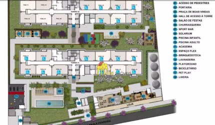 Apartamento com 2 dormitórios à venda por R$ 313.000 - Pirituba - São Paulo/SP