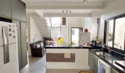 Sobrado com 3 dormitórios à venda, 110 m² por R$ 745.000,00 - Ribeirão dos Porcos - Atibaia/SP