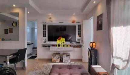 Apartamento com 2 dormitórios à venda, 63 m² por R$ 490.000,00 - Vila Mangalot - São Paulo/SP