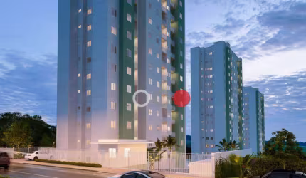 Apartamento com 2 dormitórios à venda, 47 m² por R$ 251.000,00 - Edifício Mont Castelo - Sorocaba/SP