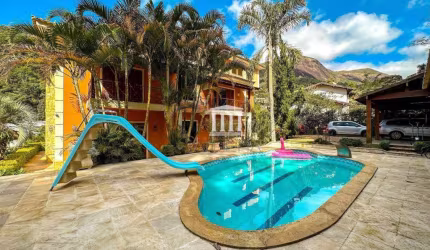 Casa com 4 dormitórios à venda, 518 m² por R$ 3.650.000,00 - Quebra Frascos - Teresópolis/RJ