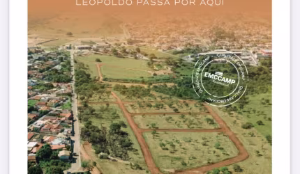 LOTEAMENTO VEREDAS DO OURO EM PEDRO LEOPOLDO