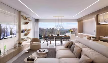 Imperdível: Apartamento de luxo com 4 quartos e 2 suítes na Vila Dom Pedro I, São Paulo-SP - 160m², 2 vagas de garagem.