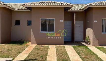 Casa com 2 dormitórios para alugar, 43 m² por R$ 1.632,00/mês - Reservas do Bosque - Bady Bassitt/SP