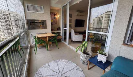 Apartamento para Venda em Rio de Janeiro, Jacarepaguá, 3 dormitórios, 3 suítes, 4 banheiros, 2 vagas