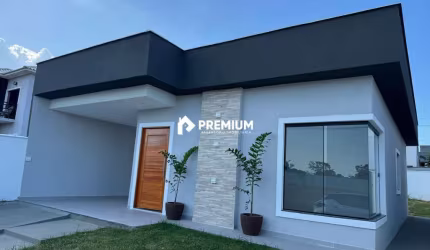 (APENAS VENDA) LINDA CASA DE 2 QUARTOS E 1 SUÍTE NO ROYAL GARDEN!