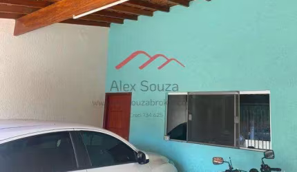 Casa para Venda em Hortolândia, Parque Orestes Ôngaro, 2 dormitórios, 1 suíte, 1 banheiro, 2 vagas