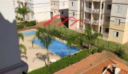 Apartamento para Venda em Sumaré, Parque Euclides Miranda, 3 dormitórios, 1 suíte, 2 banheiros, 2 vagas