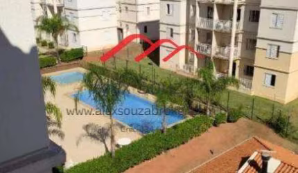 Apartamento para Venda em Sumaré, Parque Euclides Miranda, 3 dormitórios, 1 suíte, 2 banheiros, 1 vaga