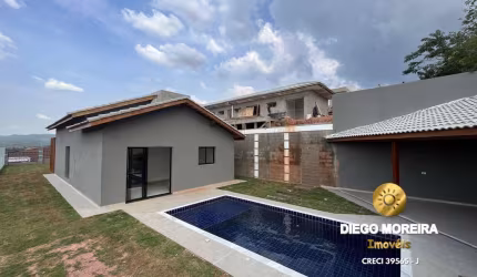 Casa nova à venda em Terra Preta apto para financiamento bancário
