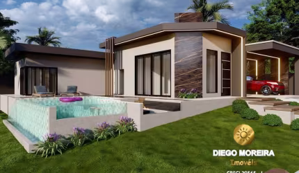 Casa à venda em condomínio de Atibaia com 3 Suítes