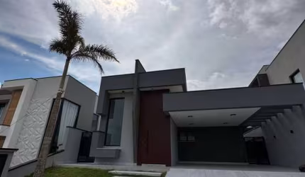 Casa nova e térrea  à venda em condomínio em Itupeva | Residencial Pecan