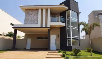 Casa em Condomínio para Venda em Ribeirão Preto, Residencial e Empresarial Alphaville, 3 dormitórios, 3 suítes, 4 banheiros, 2 vagas