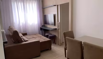 Apartamento para Venda em Ribeirão Preto, Jardim Paulistano, 2 dormitórios, 1 banheiro, 1 vaga