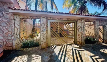 Casa para Venda em Ribeirão Preto, Parque das Figueiras, 3 dormitórios, 1 suíte, 2 banheiros, 3 vagas