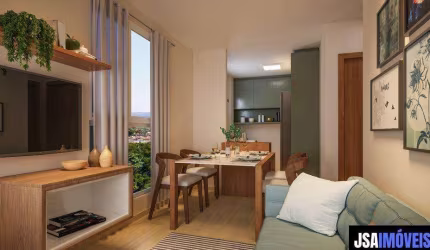 Apartamento para Venda em Ribeirão Preto, Jardim das Palmeiras, 2 dormitórios, 1 banheiro, 1 vaga
