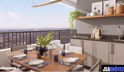 Apartamento para Venda em Ribeirão Preto, Campos Elíseos, 2 dormitórios, 1 suíte, 2 banheiros, 1 vaga