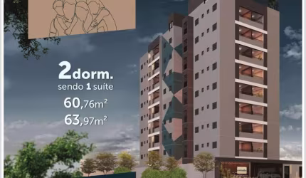 Apartamento para Venda em Ribeirão Preto, Sumarezinho, 2 dormitórios, 1 suíte, 2 banheiros, 1 vaga