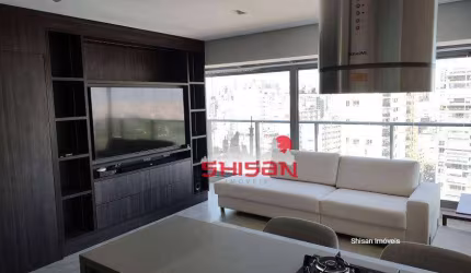 Apartamento com 1 dormitório à venda, 70 m² por R$ 2.350.000 - Jardim Paulistano - São Paulo/SP