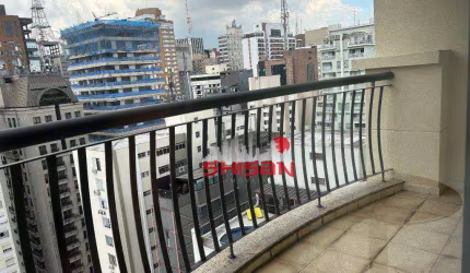Apartamento com 1 dormitório para alugar, 45 m² por R$ 5.500,00/mês - Cerqueira César - São Paulo/SP
