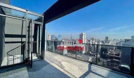 Cobertura com 1 dormitório à venda, 74 m² por R$ 2.250.000,00 - Vila Olímpia - São Paulo/SP