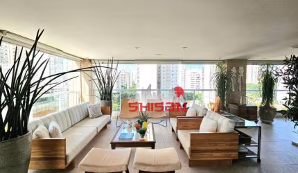 Campo Belo  Apartamento à Venda 385 m² - 3 suítes - 5 vagas - 1 depósito