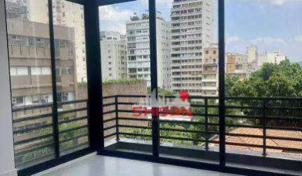 Apartamento Duplex com 2 suites e 02 vagas no Jardins!       itórios para alugar, 110 m² por R$ 18.133/mês - Cerqueira César - São Paulo/SP