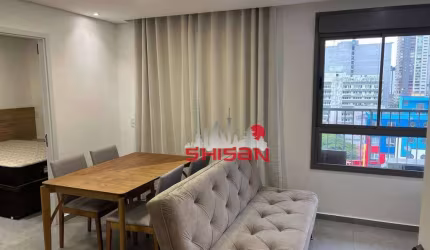 Apartamento com 37m² no Alto da Boa Vista todo mobiliado