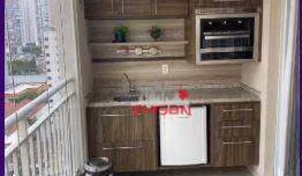 Apartamento com 3 dormitórios para alugar, 76 m² por R$ 7.472,00/mês - Vila Pompeia - São Paulo/SP