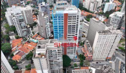 Apartamento com 1 dormitório à venda, 37 m² por R$ 617.000,00 - Sumaré - São Paulo/SP