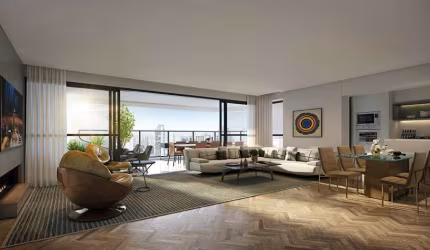 Apartamento Parque da Cidade com 165m², 3 Suítes, 5 vagas - Chácara Santo Antônio, São Paulo