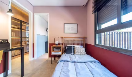 Apartamento no Condomínio La Casa Brooklin em Itaim Bibi com 68m² 1 suíte 1 banheiro 1 vaga