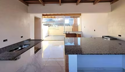Oportunidade cobertura triplex de 110m² 2 dorms - Campestre - Santo André.