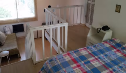 Triplex a venda Mobiliado 43m² sendo 2 dormitórios 1 vaga 1 banheiro Vila Tramontano