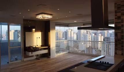 Apartamento à venda na Vila Mariana com  114m² 2 dormitórios,  3 banheiros  2 vagas