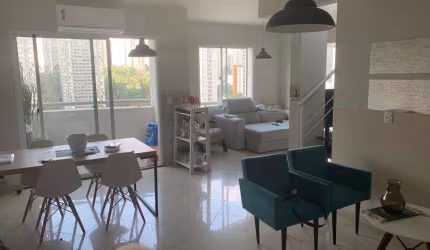 Cobertura no Condomínio Coral Gables no Morumbi com 160m² 2 suíte 4 banheiros e 3 vagas