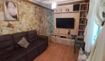 Sobrado com 203m², 3 dormitórios (uma suíte), 4 banheiros, sala, cozinha, área de serviço, 3 vagas, espaço gorumet, Mauá, SP