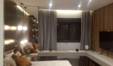 Apartamento de 61m² mobiliado à venda ao lado da estação Brooklin