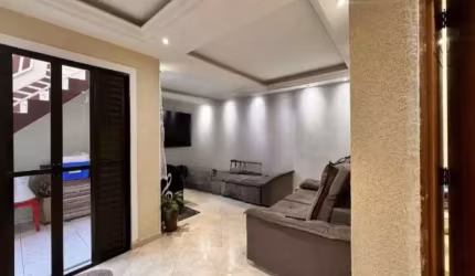 Lindo Sobrado na Vila Camilopólis 199m² 3 dormitórios