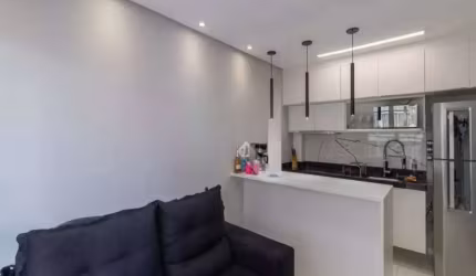 Apartamento com 40 metros, 02 dormitórios