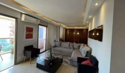 Apartamento no Condomínio Personale Campo Belo no Brooklin Paulista com 147m²  3 dormitórios 3 suítes 5 banheiros 3 vagas