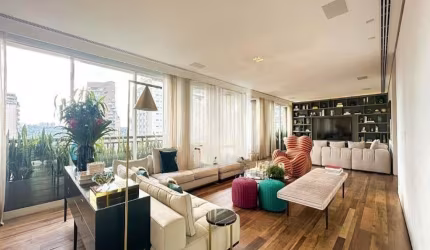 Cobertura Duplex Alto Padrão no Edifício Casa Ferraz - Pronto para morar - à Venda 625m² e 5 Suítes, no Itaim Bibi